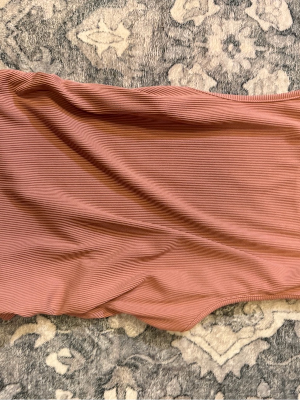 Women’s Pink High-Waist Drawstring Wide-Leg Jumpsuit - Picture 6 of 6